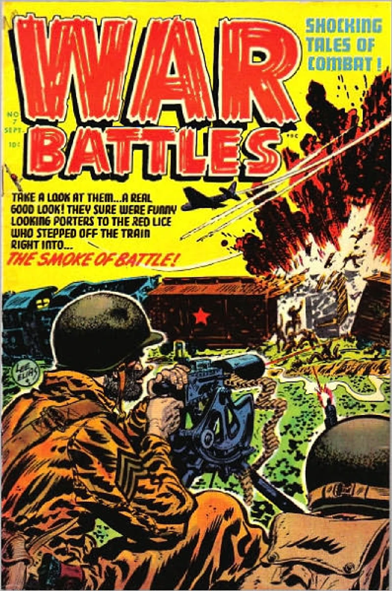 War Battles Number 7 War Comic Book