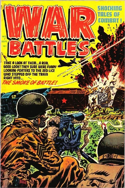 War Battles Number 7 War Comic Book