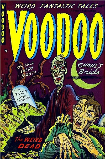 Voodoo Number 6 Horror Comic Book