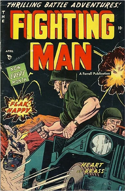 The Fighting Man Number 6 War Comic Book