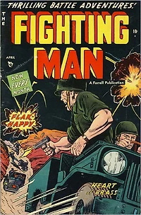 The Fighting Man Number 6 War Comic Book