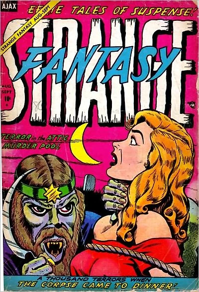 Strange Fantasy Number 13 Horror Comic Book