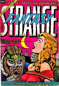 Strange Fantasy Number 13 Horror Comic Book