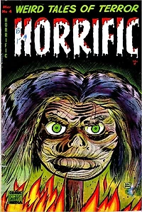 Horrific Number 4 Horror Comic Book