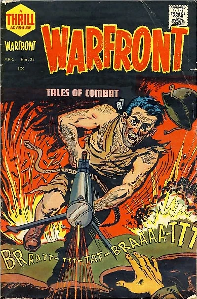 Warfront Number 26 War Comic Book