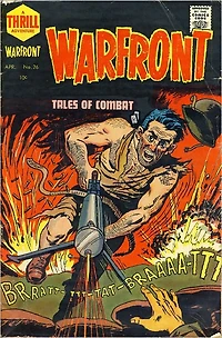 Warfront Number 26 War Comic Book