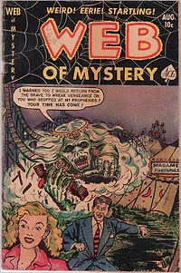 Web of Mystery Number 12 Horror Comic Book