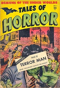 Tales of Horror Number Horror Comic Book