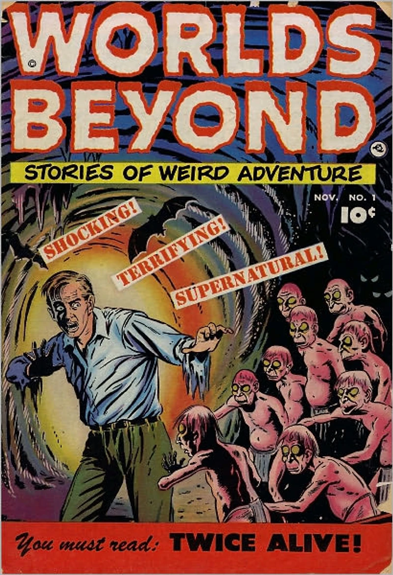 Worlds Beyond Number 1 Horror Comic Book