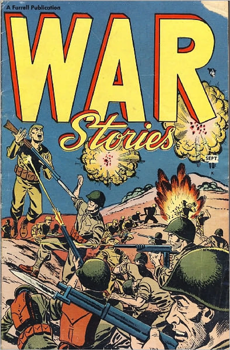 War Stories Number 1 War Comic Book