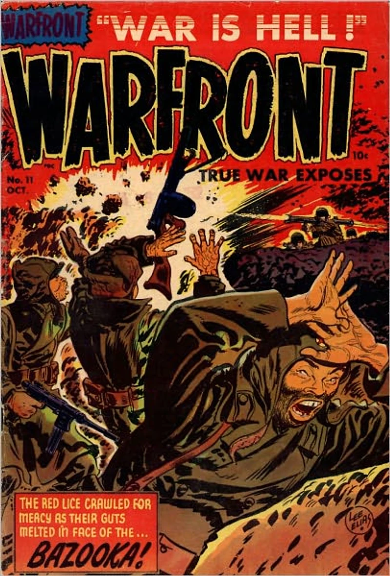Warfront Number 11 War Comic Book
