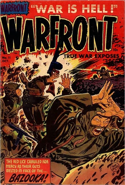 Warfront Number 11 War Comic Book