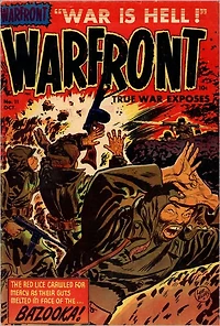 Warfront Number 11 War Comic Book