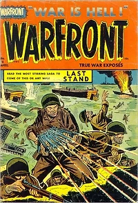 Warfront Number War Comic Book