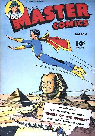 Master Comics Number 66 Superhero Comic Book