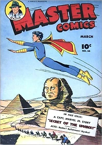Master Comics Number 66 Superhero Comic Book