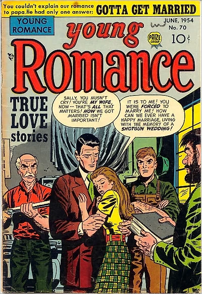 Young Romance Number 70 Love Comic Book