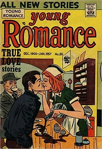 Young Romance Number Love Comic Book