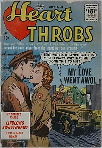 Heart Throbs Number Love Comic Book