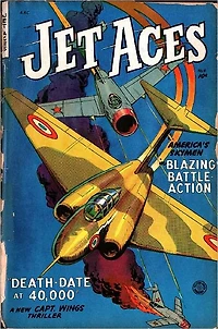 Jet Aces Number 4 War Comic Book