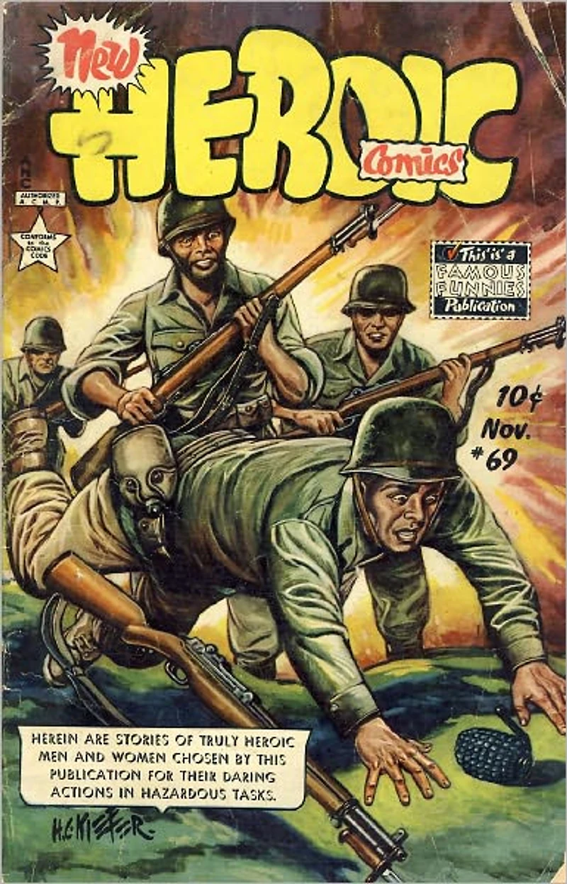 Heroic Number 69 Reality Comic Book
