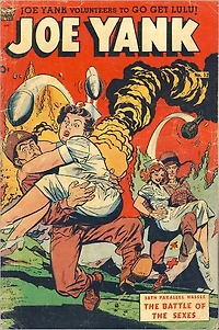 Joe Yank Number 12 War Comic Book