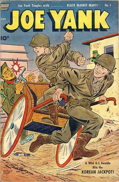Joe Yank Number 5 War Comic Book
