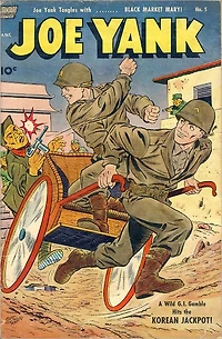 Joe Yank Number 5 War Comic Book