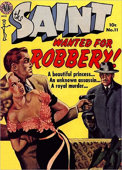 The Saint Number 11 Crime Comic Book
