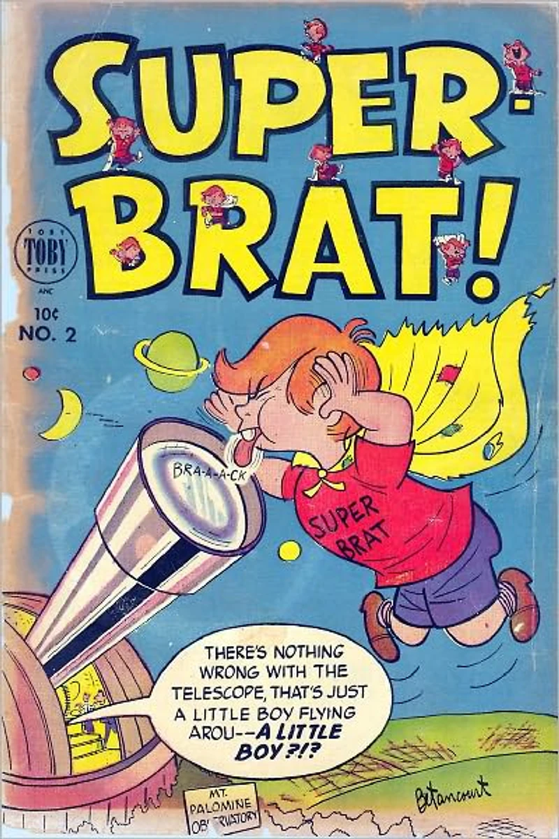 Super Brat Number 2 Funny Comic Book