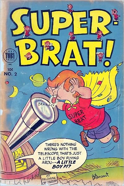 Super Brat Number 2 Funny Comic Book