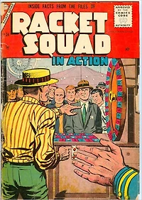 Racket Squad Number 24 Crime Comic Book