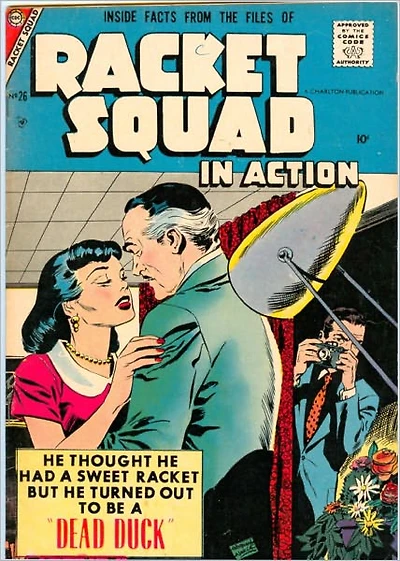 Racket Squad Number 26 Crime Comic Book