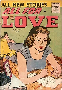 All For Love Number 3 Love Comic Book