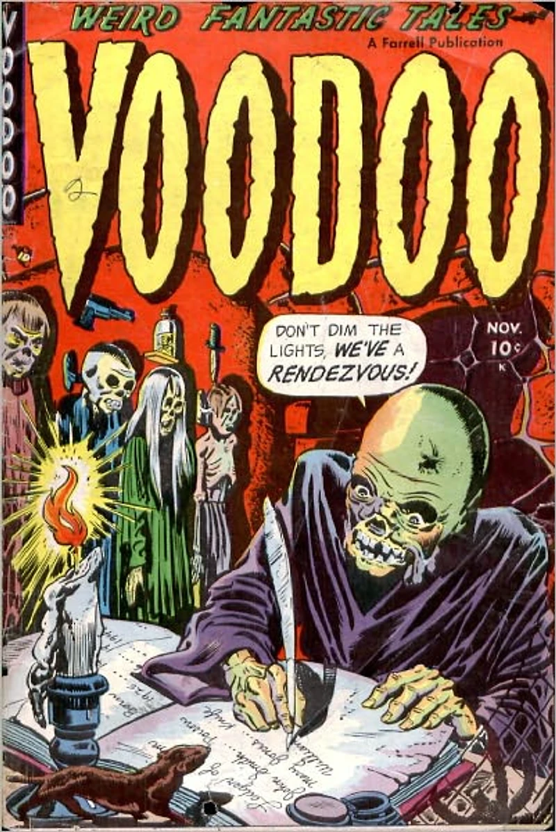 Voodoo Number 4 Horror Comic Book