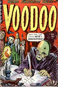 Voodoo Number 4 Horror Comic Book