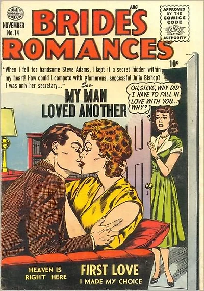 Brides Romances Number 14 Love Comic Book
