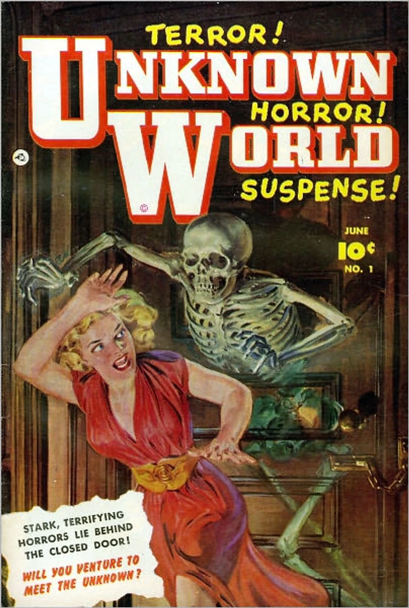 Unknown World Number 1 Horror Comic Book