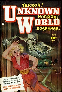 Unknown World Number 1 Horror Comic Book