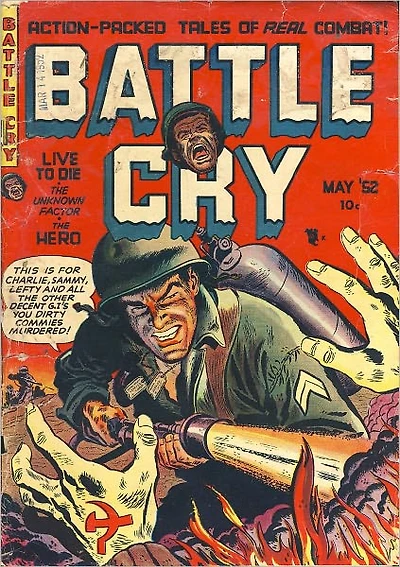 Battle Cry Number War Comic Book