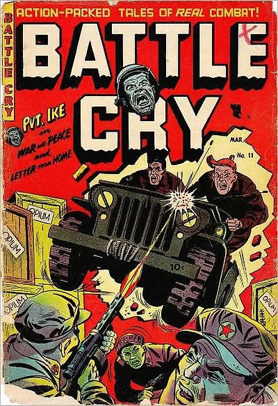 Battle Cry Number War Comic Book