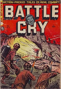 Battle Cry Number 15 War Comic Book