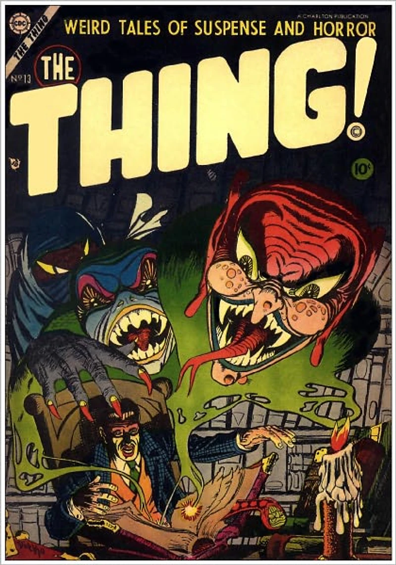 The Thing Number Horror Comic Book