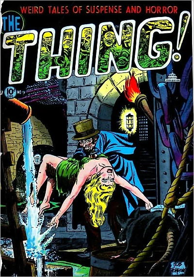 The Thing Number 9 Horror Comic Book