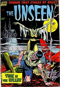 Unseen Number 7 Horror Comic Book