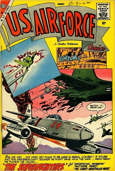 US Air Force Comics 5 War Comic Book