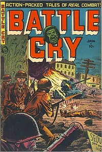 Battle Cry Number 16 War Comic Book