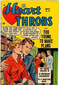Heart Throbs Number 33 Love Comic Book