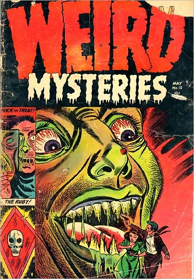 Weird Mysteries Number Horror Comic Book