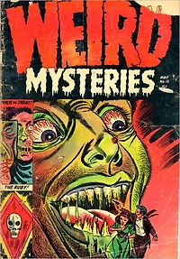 Weird Mysteries Number Horror Comic Book